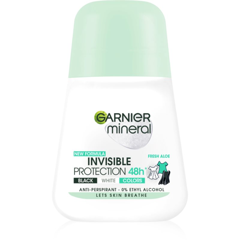 Garnier Mineral Invisible antiperspirant roll-on 50 ml Garnier Mineral Invisible antiperspirant roll-on 50 ml
