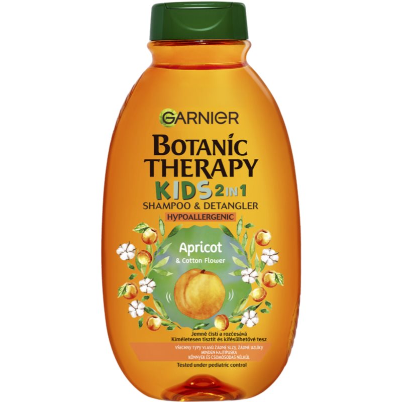 Garnier Botanic Therapy Disney Kids sampon si balsam 2 in 1 pentru par usor de pieptanat pentru copii 400 ml