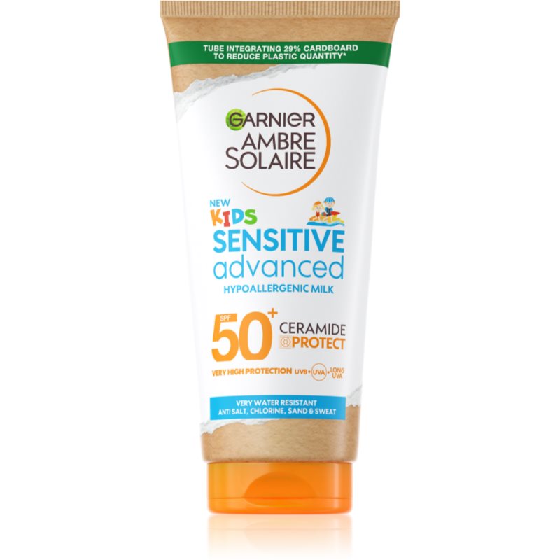 Garnier Ambre Solaire Sensitive Advanced Ptrotectie solara pentru copii SPF 50+ 175 ml