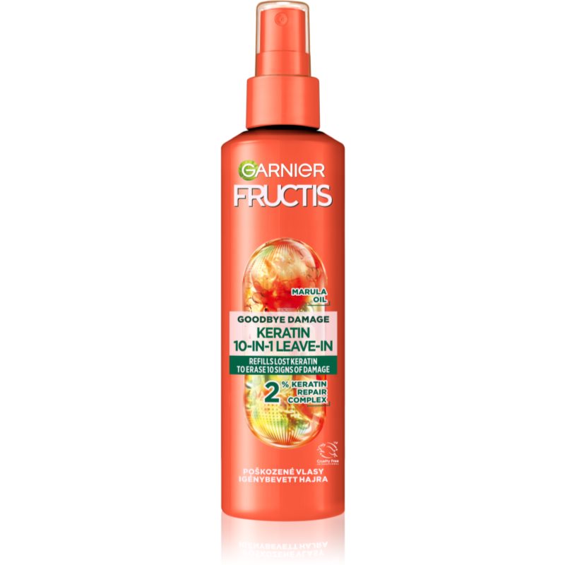 Garnier Fructis Goodbye Damage spray care nu necesita clatire cu keratina 150 ml