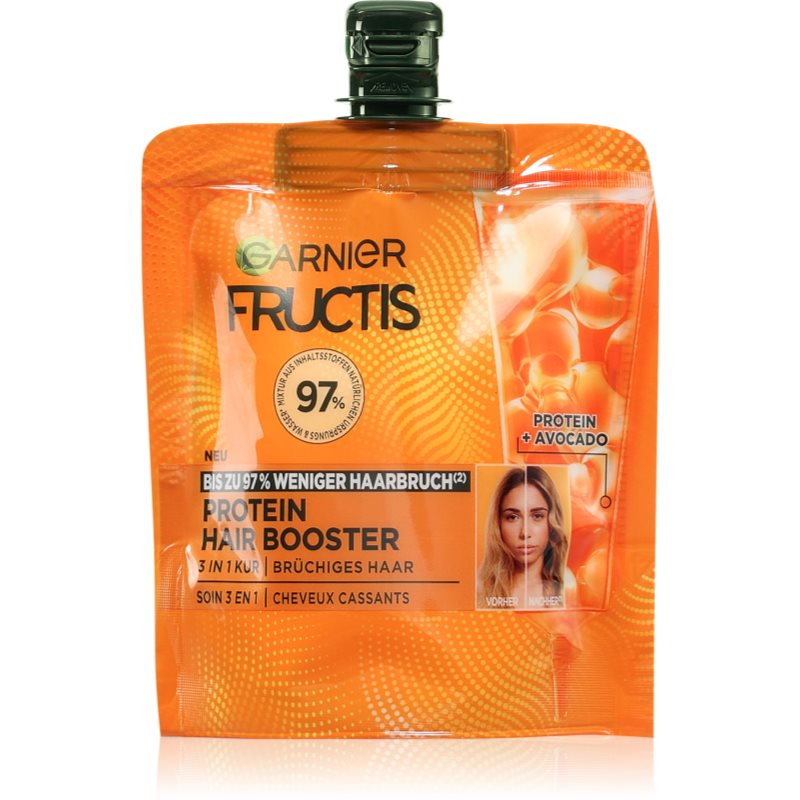 Garnier Fructis Protein Hair Booster mască regeneratoare pentru părul deteriorat 60 ml