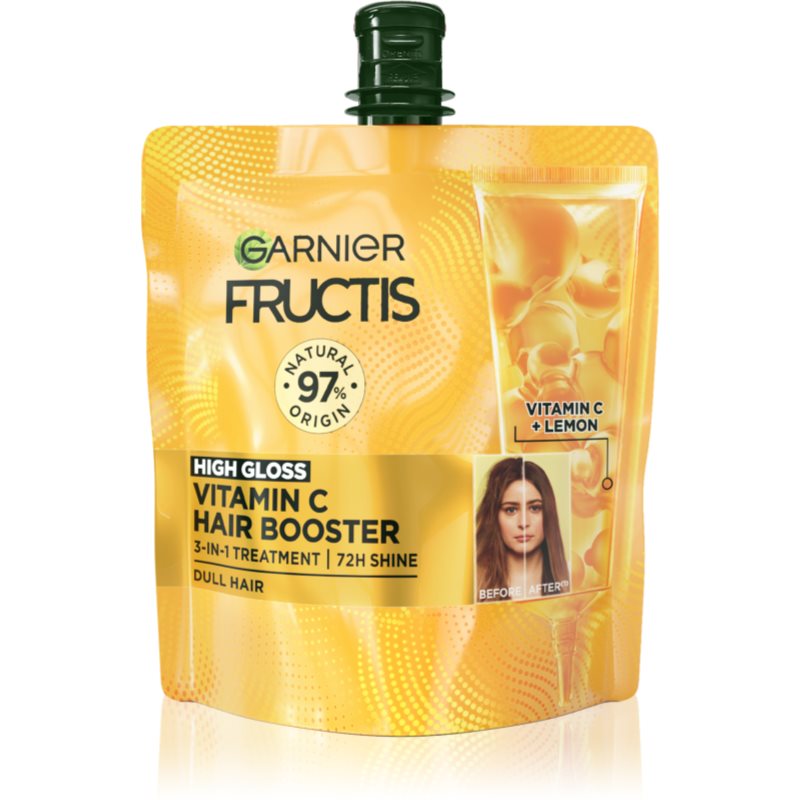 Garnier Fructis Vitamin C Hair Booster mască nutritivă pentru păr foarte uscat 60 ml