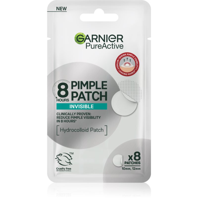Garnier Pure Active Pimple Patch plasturi pentru piele problematică impotriva acneei 8 buc