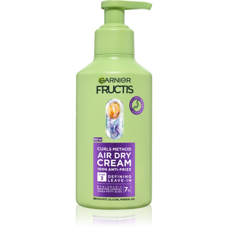 Garnier Fructis Curls Method crema leave-in pentru par ondulat si cret 260 ml