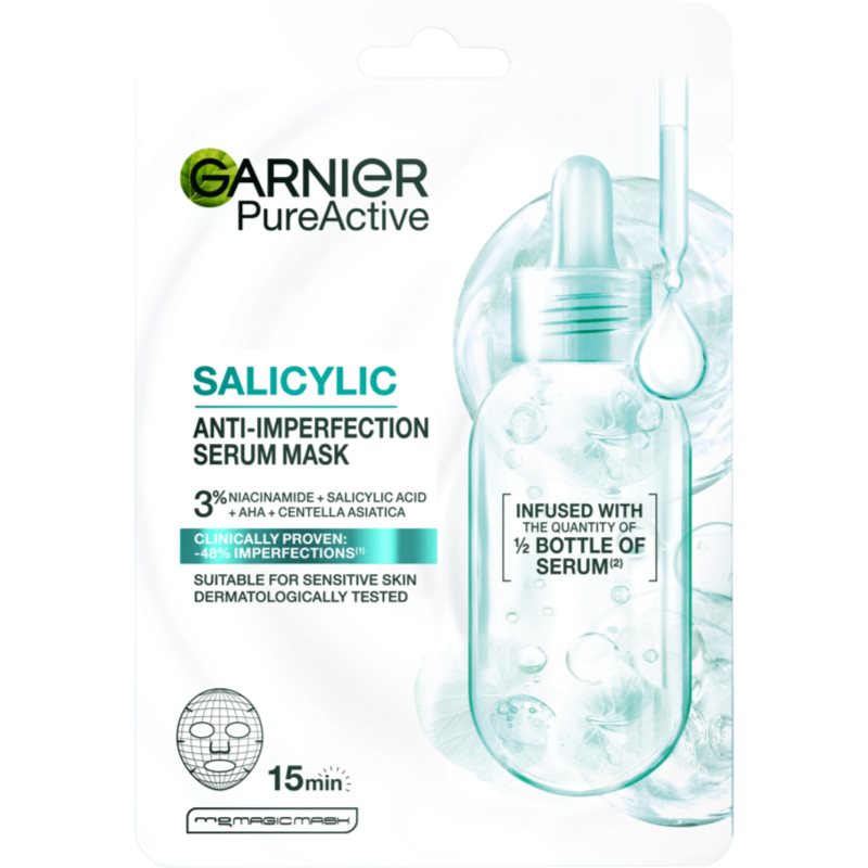 Garnier Pure Active Salicylic masca pentru celule impotriva imperfectiunilor pielii 1 buc