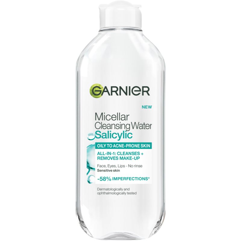 Garnier Salicylic Micellar Cleansing Water apa pentru curatare cu particule micele cu acid salicilic 400 ml