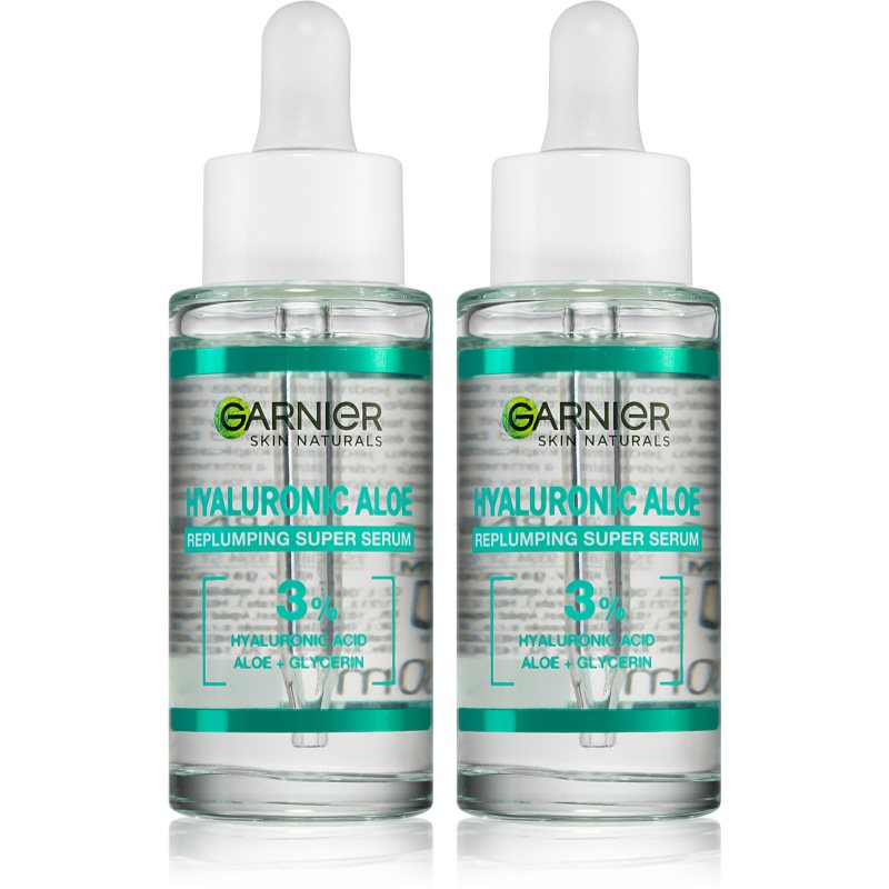 Garnier Skin Naturals Hyaluronic Aloe Replumping Serum ser hidratant ( cu acid hialuronic)