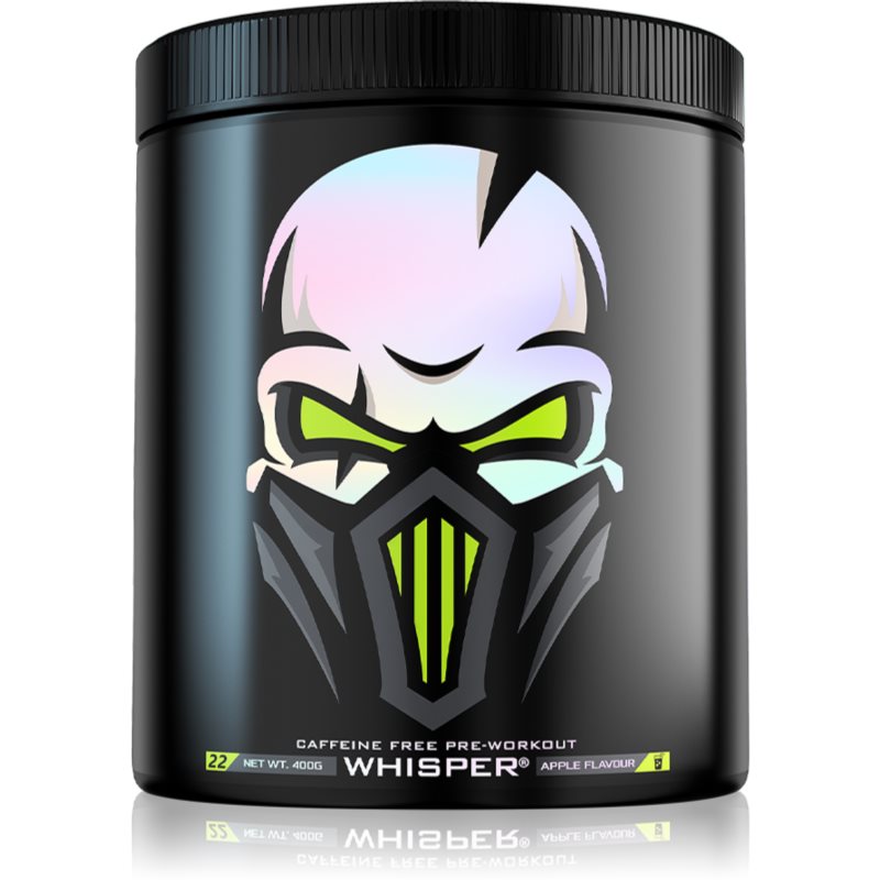 Genius Nutrition Whisper favorizează performanțele sportive fără cofeină aroma Apple 400 g