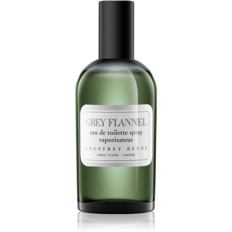 Geoffrey Beene Grey Flannel Eau de Toilette cu atomizor pentru bărbați 120 ml