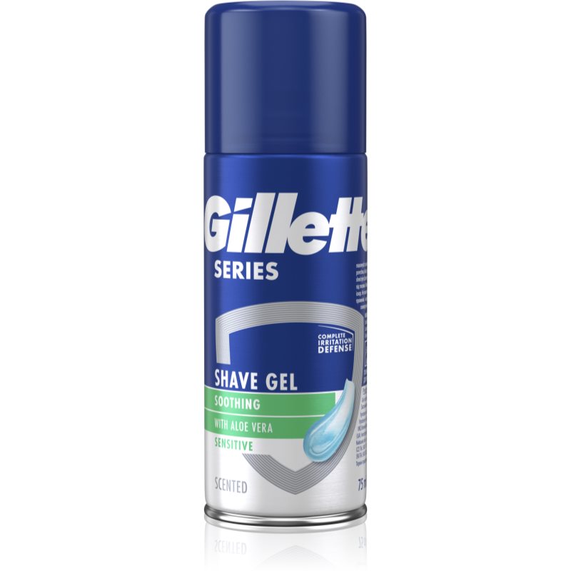 Gillette Series Sensitive gel pentru bărbierit pentru barbati 75 ml