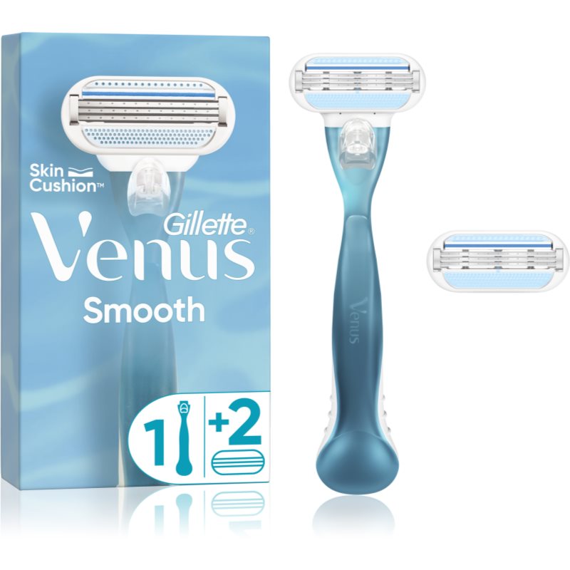 Gillette Venus Smooth Aparat de ras + 2 capete de schimb 1 buc