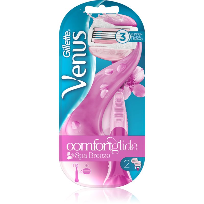 Gillette Venus ComfortGlide Breeze holicí strojek + 2 náhradní hlavice