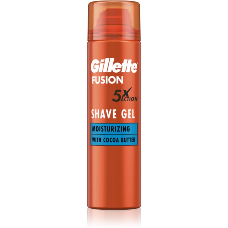 Gillette Fusion 5 Ultra Moisturing gél na holenie 200 ml