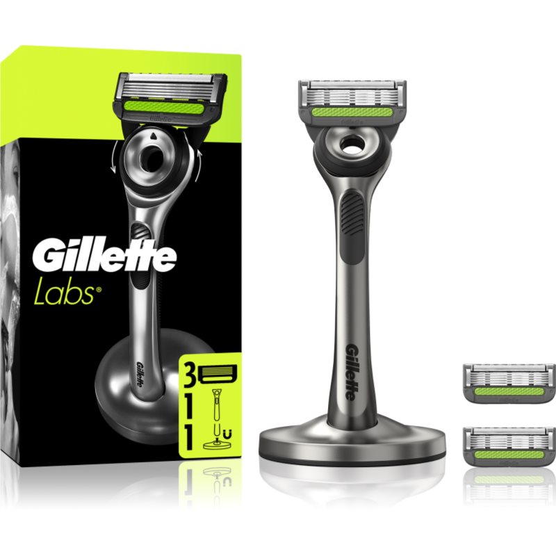 Gillette Labs aparat de ras cu suport + lame de rezervă 5 buc
