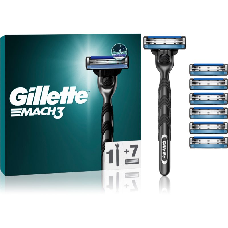 Gillette ProGlide Aparat de ras + rezervă lame 7 buc