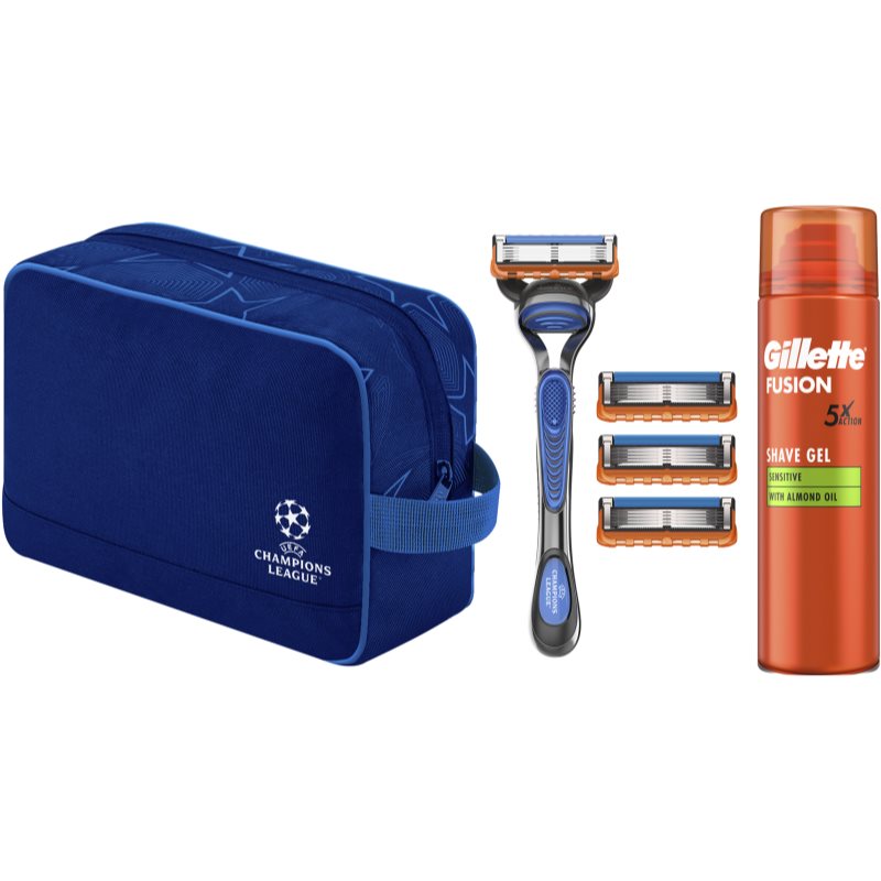 Gillette Fusion5 Champions League Special Edition set cadou pentru barbati