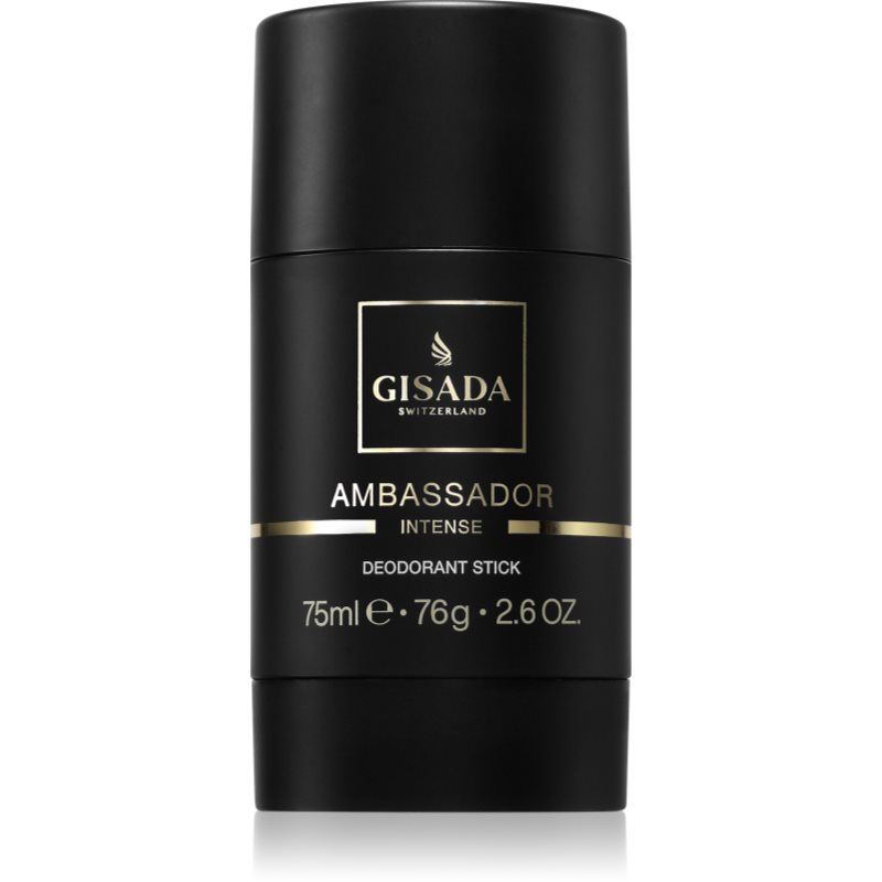 Gisada Ambassador Intense deodorant stick pentru bărbați 75 ml