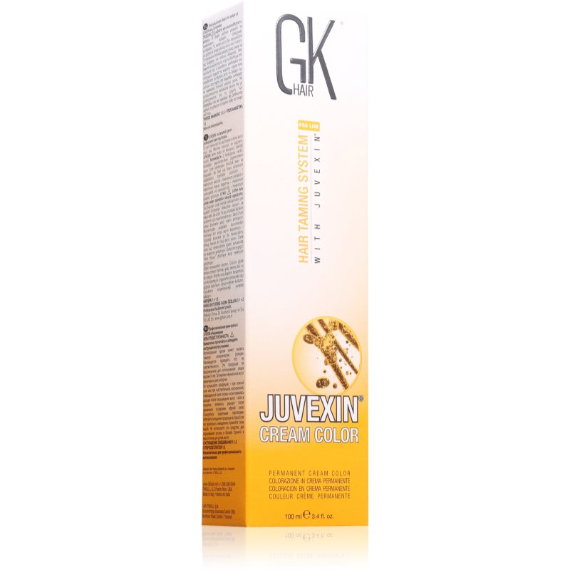 GK Hair Pro Line Hair Taming System Permanent Cream Color vopsea cremă pentru păr pentru uz profesonial 907 Sand Superlightener 100 ml