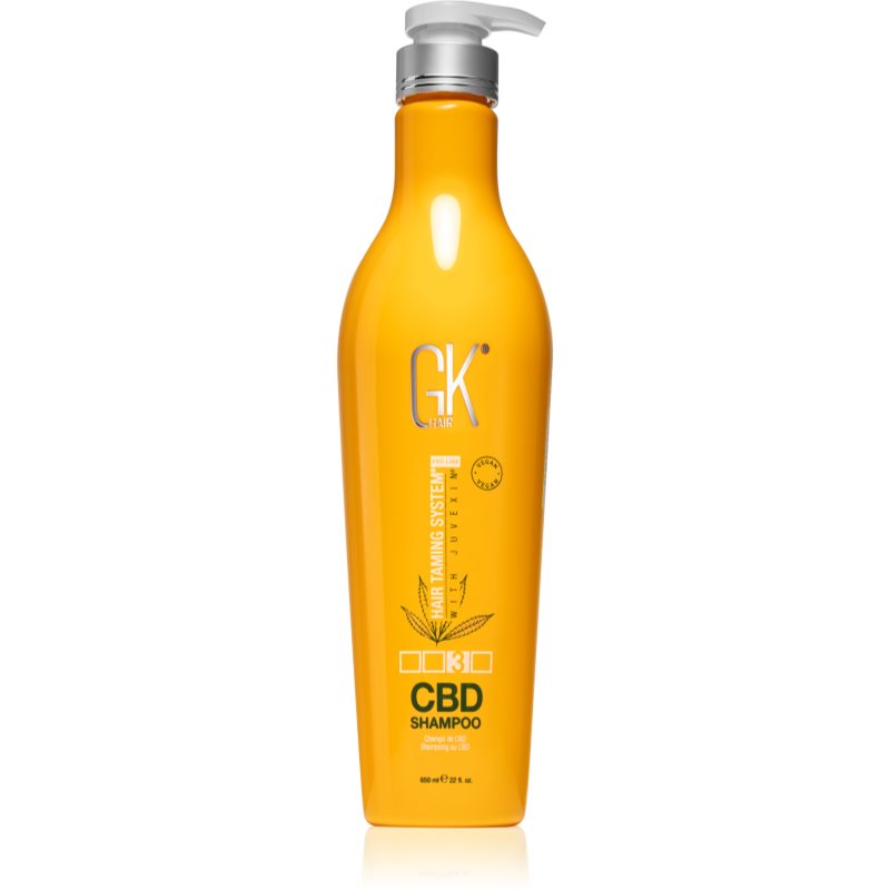 GK Hair CBD Shampoo șampon intens hrănitor cu CBD 650 ml