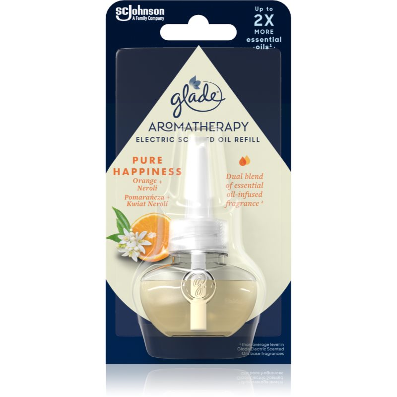 GLADE Aromatherapy Pure Happiness rezervă pentru difuzorul electric Orange + Neroli 20 ml