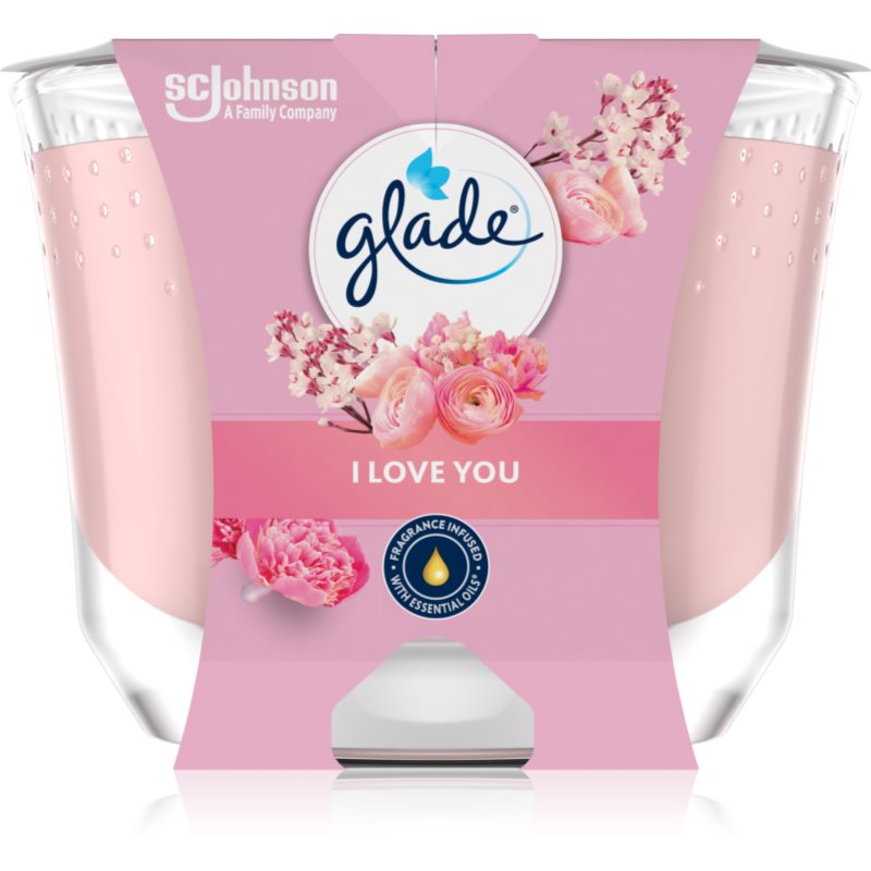 GLADE I Love You lumânare parfumată 204 g