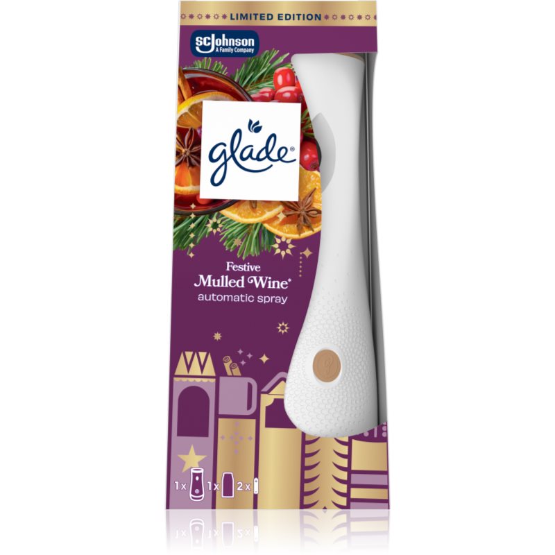 GLADE Automatic Spray Festive Mulled Wine odorizant de aer automat cu reîncărcare 269 ml