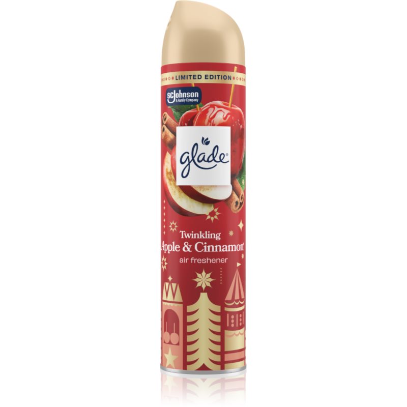 GLADE Twinkling Apple & Cinnamon odorizant de camera 300 ml