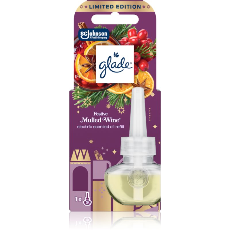 GLADE Festive Mulled Wine rezervă pentru difuzorul electric 20 ml