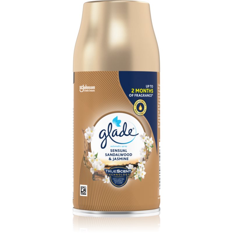 GLADE Automatic Sensual Sandalwood & Jasmine automat de odorizare a aerului rezervă 269 ml