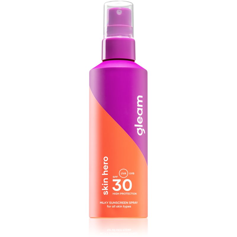 Gleam Skin hero spray iluminator pentru plaja SPF 30 200 ml
