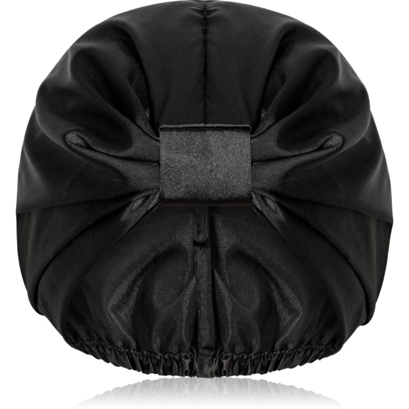 GLOV Anti-Frizz Satin Sleep Cap turban de satin pentru păr Black 1 buc