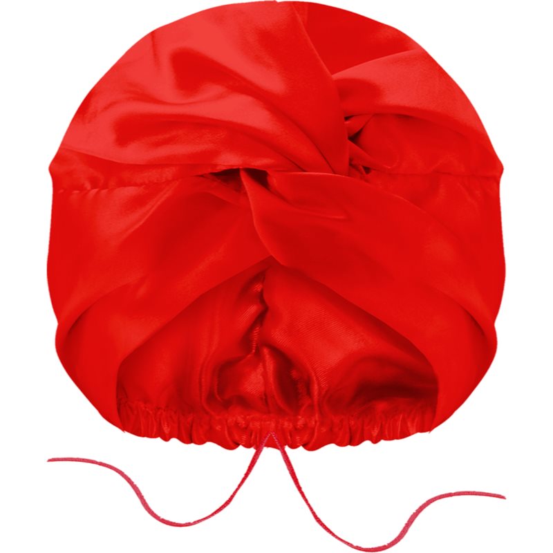 GLOV Double Layer Satin Bonnet turban de satin Red 1 buc