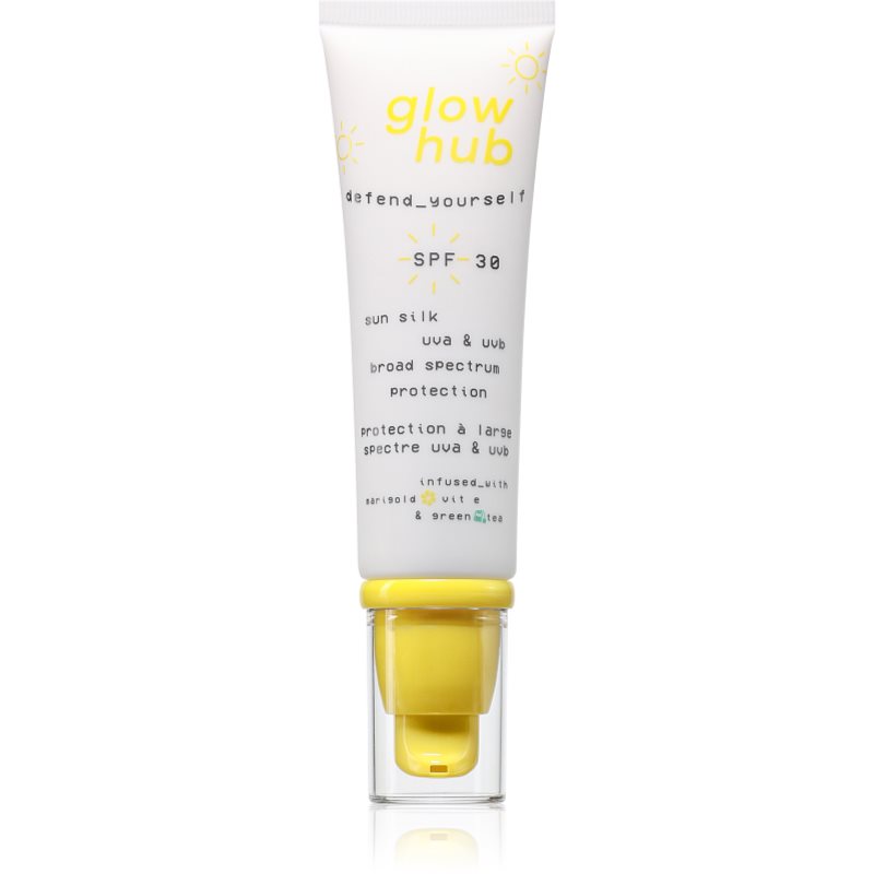 Glow Hub Sun Silk crema de soare pentru fata SPF 30 50 ml