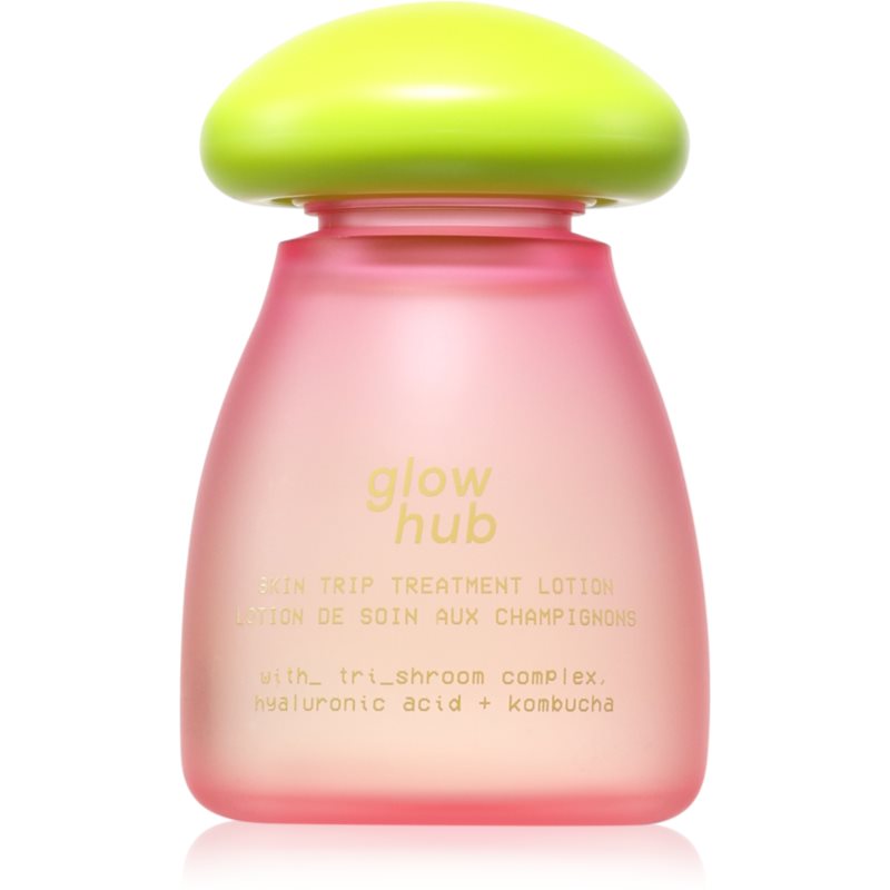 Glow Hub Skin Trip Treatment Lotion îngrijire hidratantă pentru ten cu acid hialuronic 45 ml
