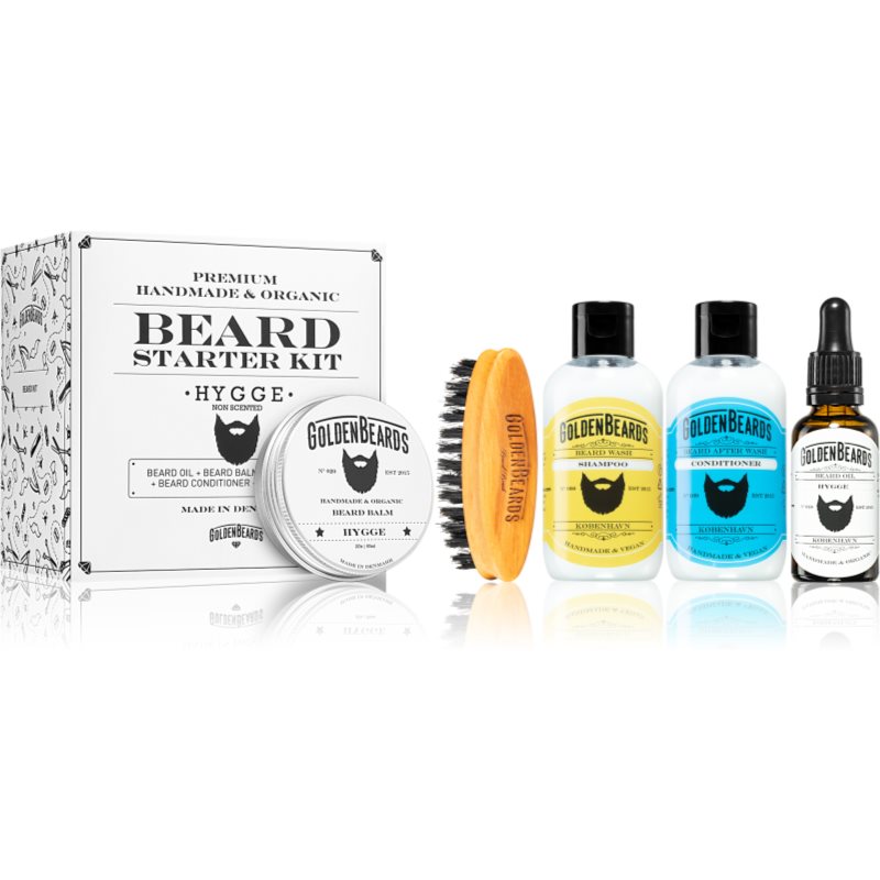 Golden Beards Beard Starter Set V set cadou (pentru barbă)