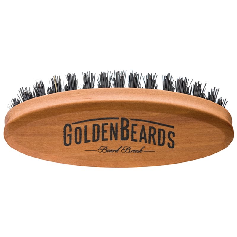 Golden Beards Accessories perie de voiaj pentru barbă