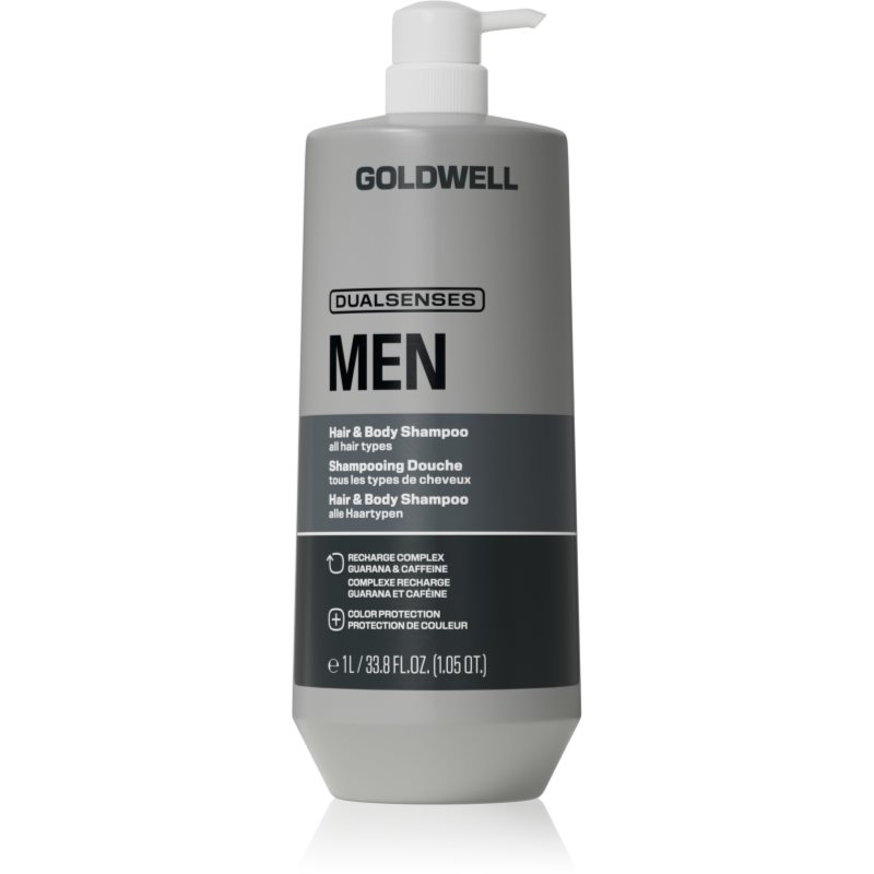 Goldwell Dualsenses Men Hair & Body Shampoo 2 in 1 gel de dus si sampon 1000 ml