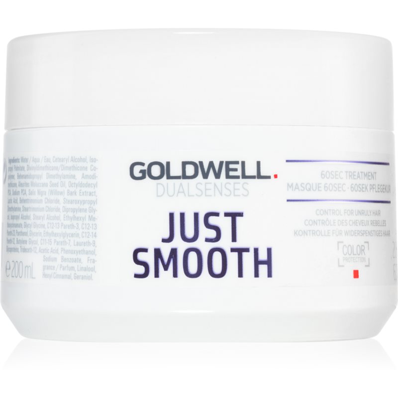 Goldwell Dualsenses Just Smooth masca de netezire pentru par indisciplinat 200 ml