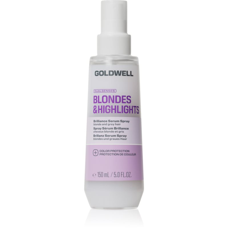 Goldwell Dualsenses Blondes & Highlights Brilliance Serum Spray ser cu efect iluminator pentru păr 150 ml