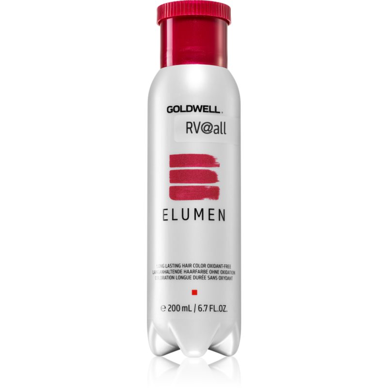 Goldwell Elumen Long Lasting Hair Color Oxidant-Free Culoare temporară pentru păr RV@ALL 200 ml