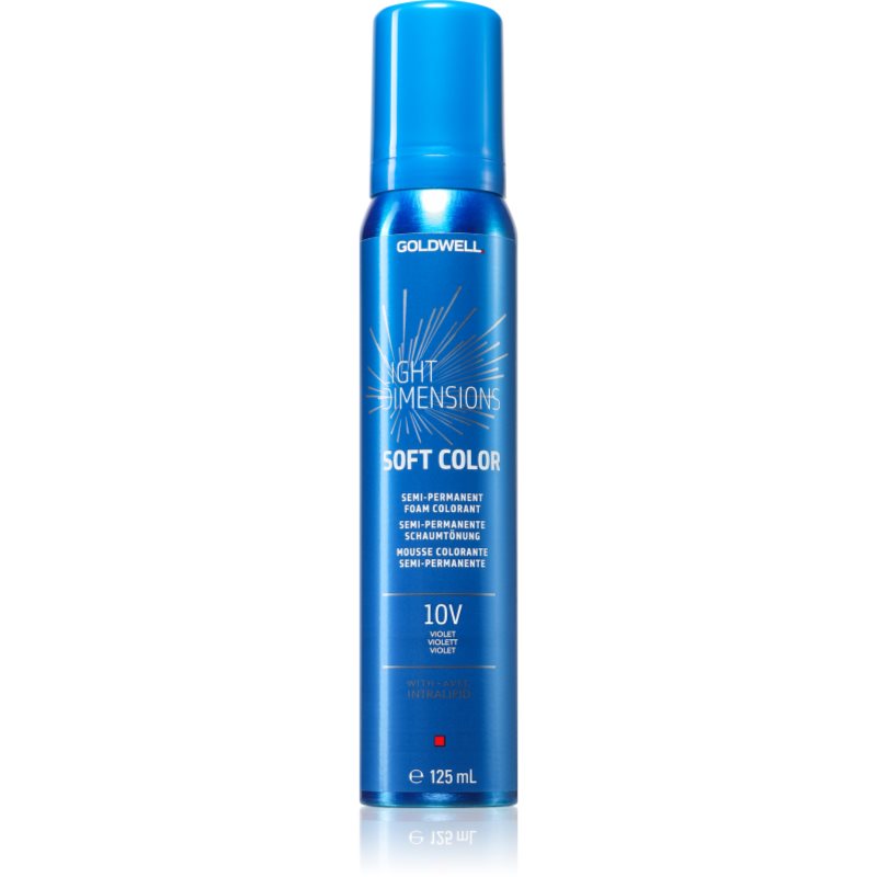 Goldwell Light Dimensions Soft Color spuma tonica pentru par blond culoare 10V 125 ml