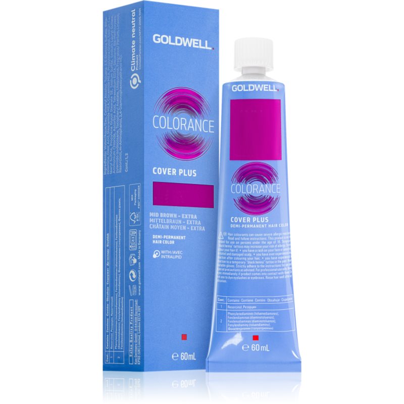 Goldwell Colorance Cover Plus vopsea de păr demipermanentă fără amoniac culoare 7NN 60 ml