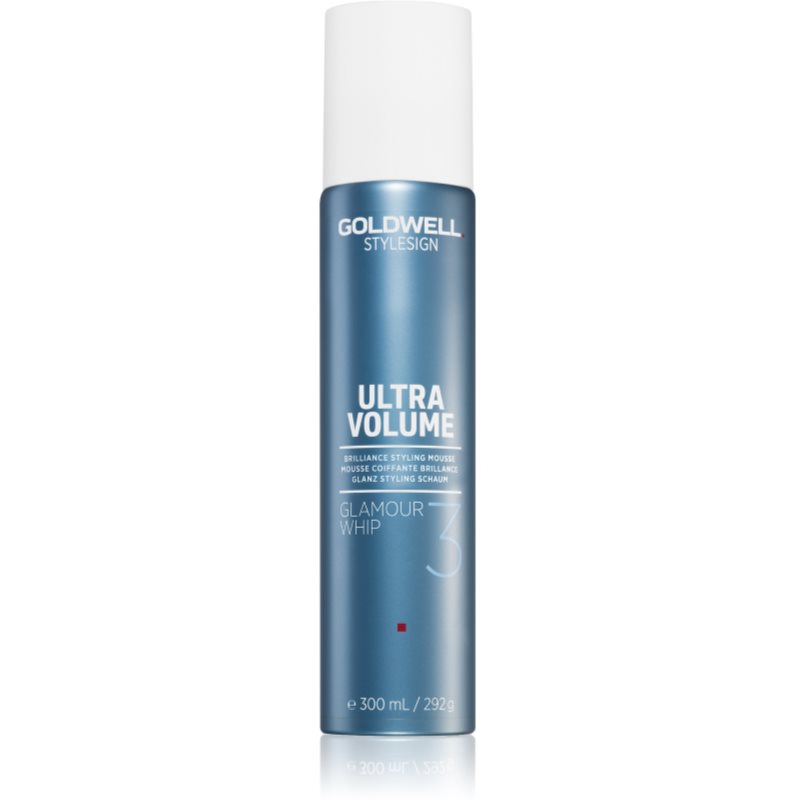 Goldwell StyleSign Ultra Volume Mousse Glamour Whip spuma pentru volum și strălucire 300 ml