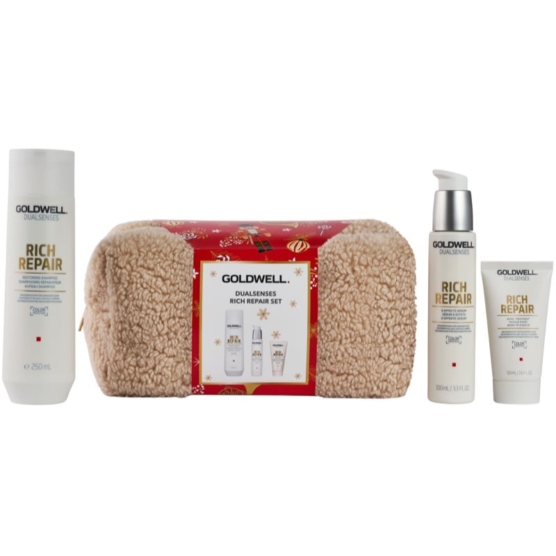 Goldwell Dualsenses Rich Repair set cadou pentru păr uscat și deteriorat