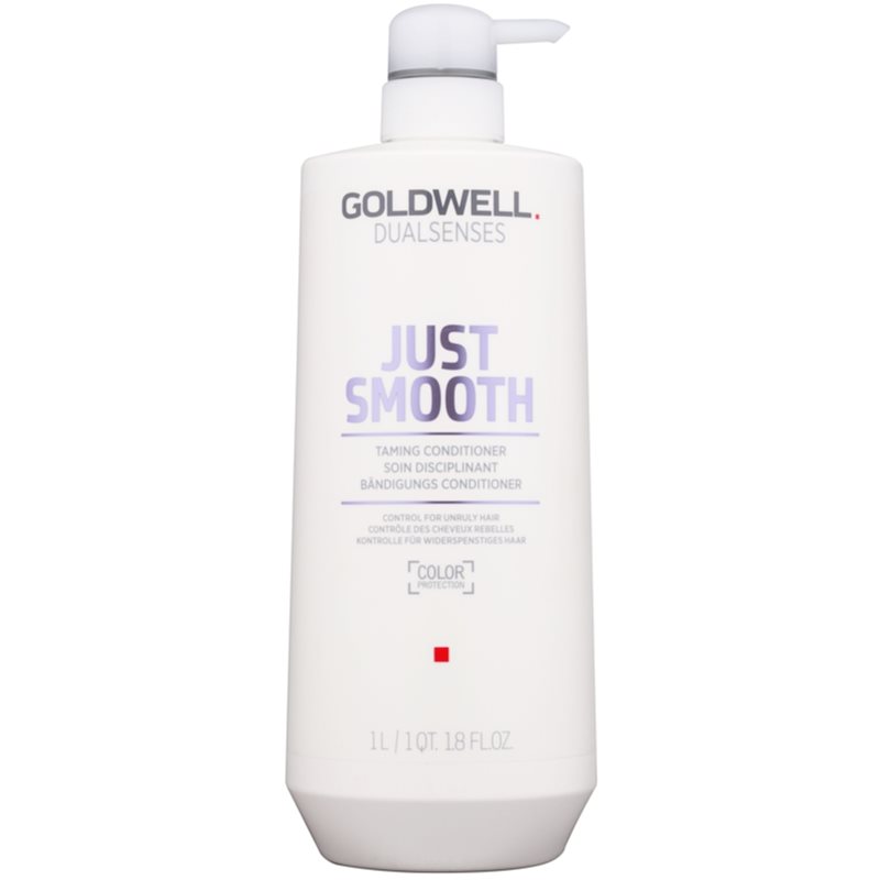 Goldwell Dualsenses Just Smooth balsam cu efect de netezire pentru par indisciplinat 1000 ml