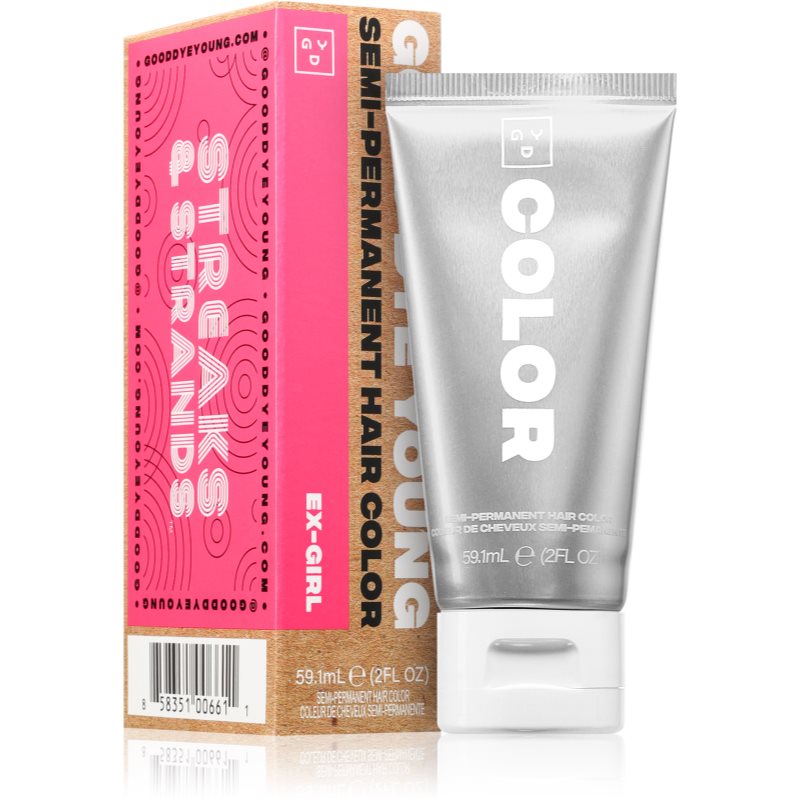 Good Dye Young Semi-Permanent Hair Colour vopsea de par semi-permanenta culoare Ex-Girl 59,1 ml