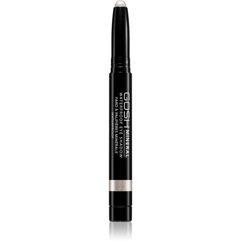 Gosh Mineral Waterproof creion de ochi lunga durata impermeabil culoare 001 Pearly White 1,4 g