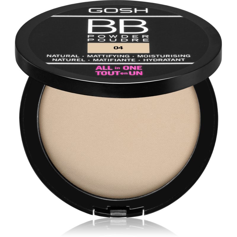 Gosh BB pudra matuire culoare 04 Beige 6.5 g