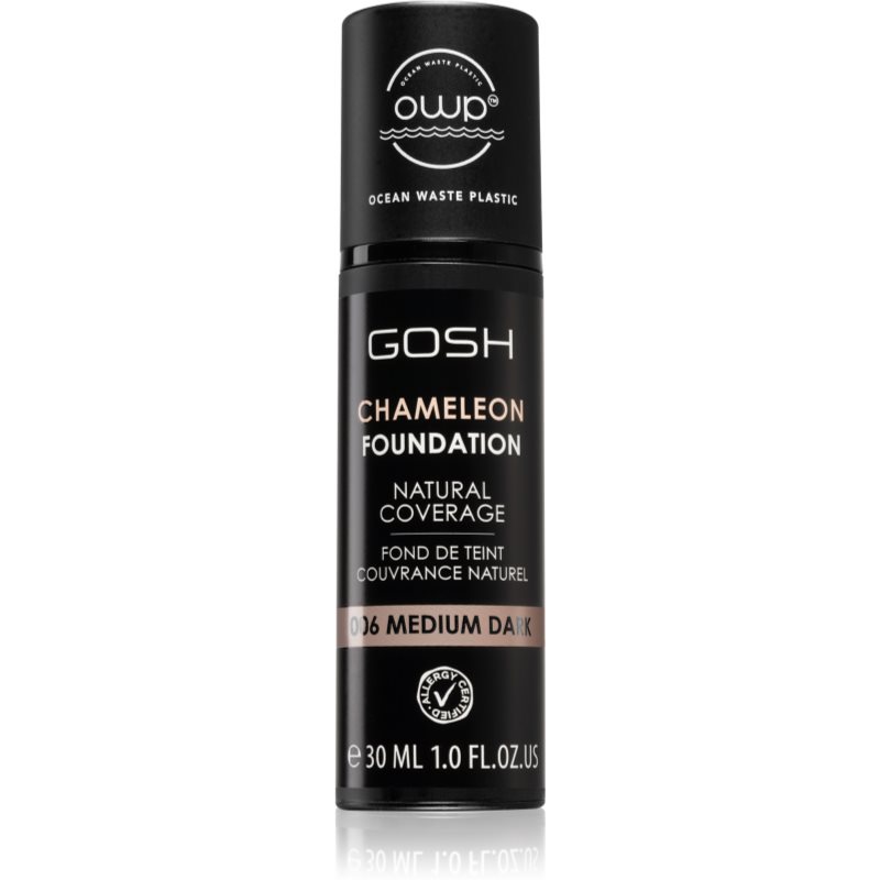 Gosh Chameleon make-up ultra light culoare 006 Medium Dark 30 ml