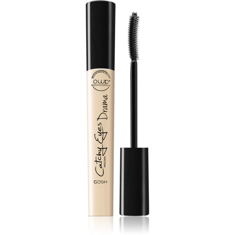 Gosh Catchy Eyes Drama mascara ce ofera volum extrem genelor culoare 001 Black 10 ml